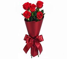 Букет 5 Красных роз Эдлесс Лав в Баймаке