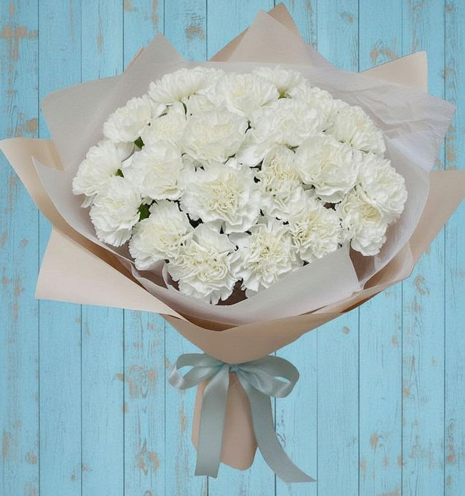 Букет цветов из: Гвоздики в Баймаке