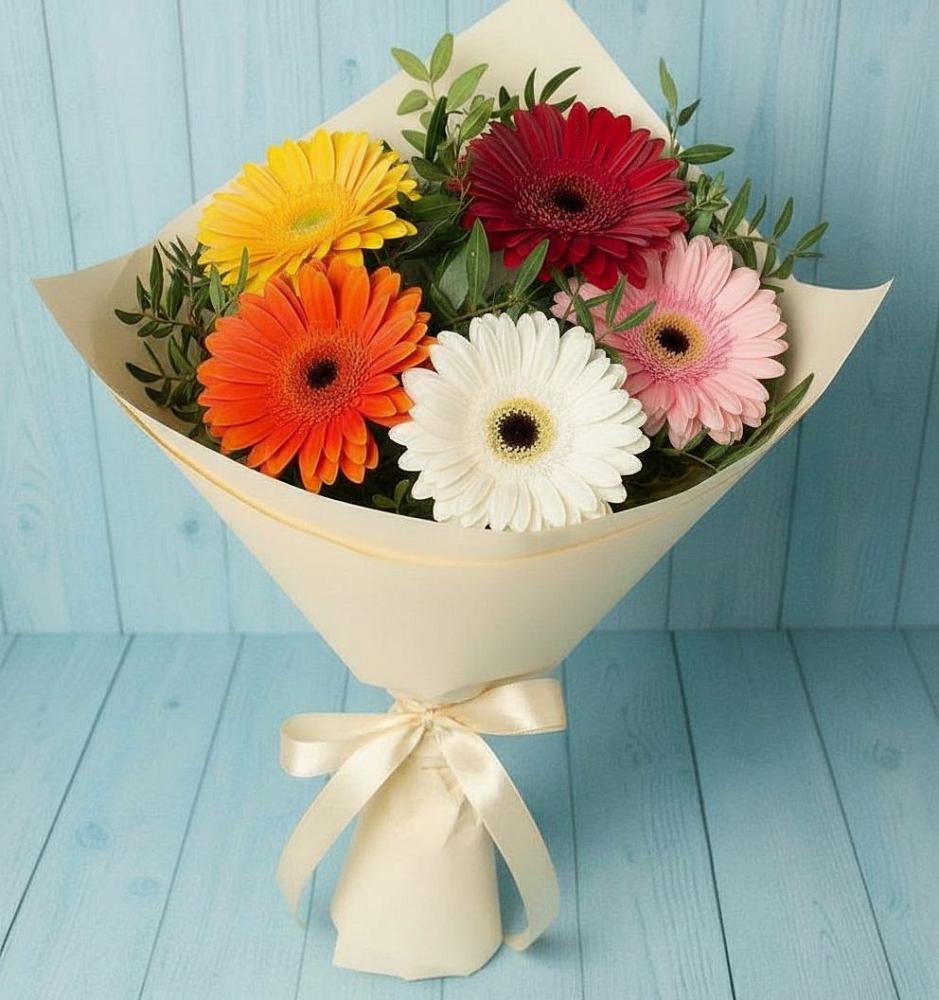 Букет цветов из: Герберы в Баймаке