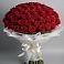 Букет 101 Красная роза Блэк Мэджик в Баймаке