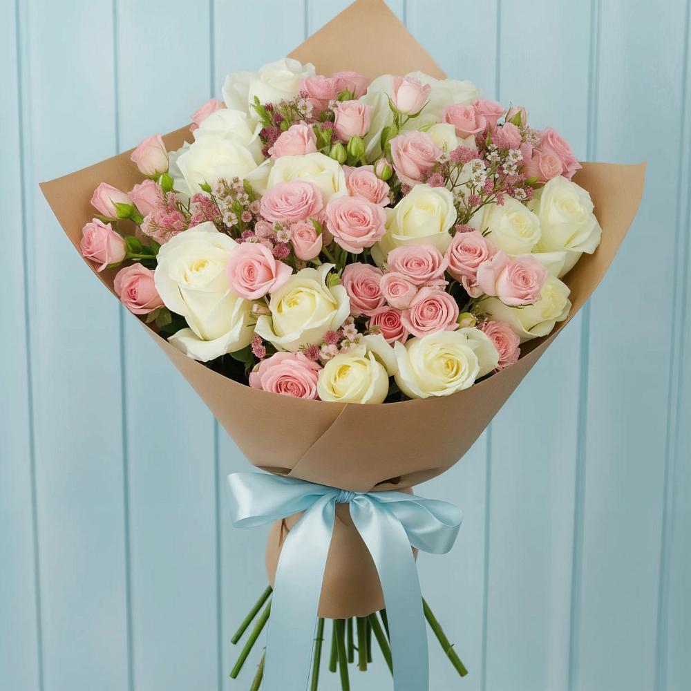 Букет цветов из: Розы в Баймаке