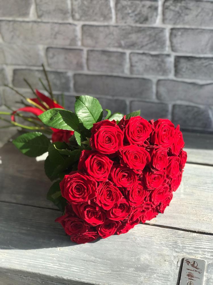 Букет Красные розы Фридом в Баймаке