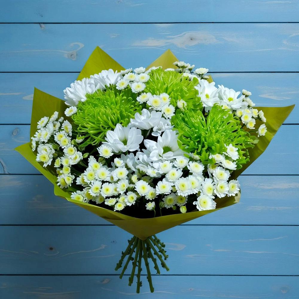 Букет цветов из: Хризантемы в Баймаке