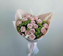 Букет цветов из:  Розы и Хризантемы #REPLACE_PRED# Баймаке