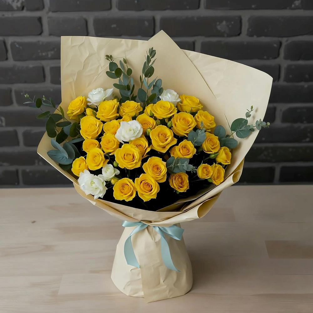 Букет цветов из: Розы в Баймаке