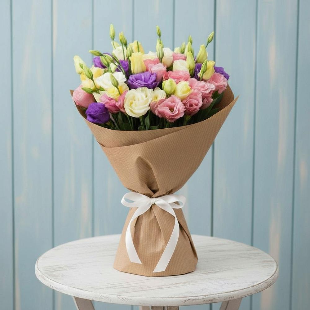 Букет цветов из: Лизиантусы в Баймаке