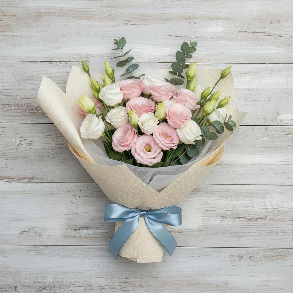 Букет цветов из: Лизиантусы в Баймаке